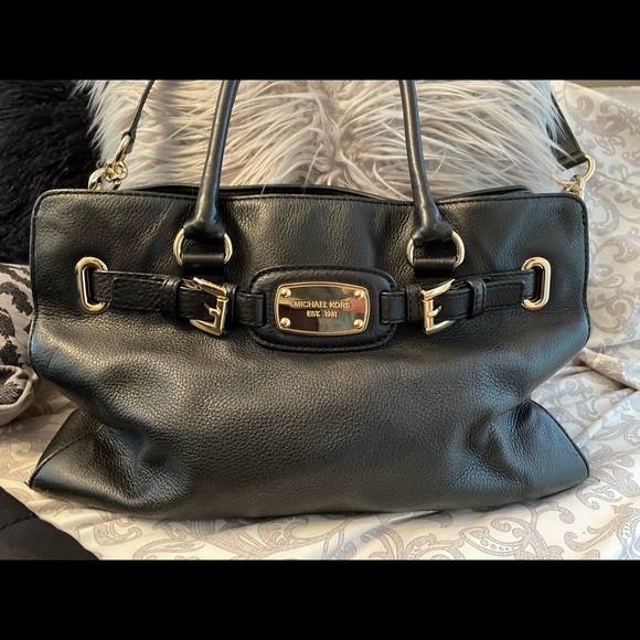 Michael Kors Black Leather Bag - Picture 2 of 9